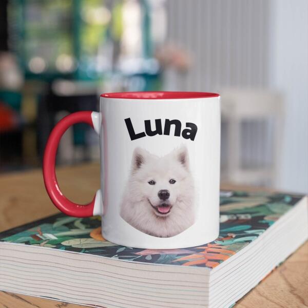 Mijn Hond met Naam ♥ - Gepersonaliseerde mok voor Hondenmama, Hondenpapa, Hondenouders, Hondeneigenaar, Hondenbaasjes, Partner, Vriend, Vriendin, Vrouw, Man, Puppy