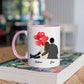 Koppel met Ballonnen Zittend - You are my person ♥ - Gepersonaliseerde mok voor Partner, Vriend, Vriendin, Vrouw, Man, Jubileum