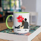 Koppel met Ballonnen Zittend - You are my person ♥ - Gepersonaliseerde mok voor Partner, Vriend, Vriendin, Vrouw, Man, Jubileum