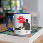 Koppel met Ballonnen Zittend - You are my person ♥ - Gepersonaliseerde mok voor Partner, Vriend, Vriendin, Vrouw, Man, Jubileum