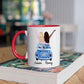 Beste Vriendinnen / Zusjes in een Auto - Sisters Forever ♥ , Zussen of Collega's - Gepersonaliseerde mok voor Vriendin, Vrouw, Vriendschap, Zus, Zusje, BFF, Collega, Meisje