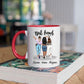 Beste Vriendinnen, Zussen of Collega's - Persoonlijke Vriendschap Mok AanpasbaarBest Friends 3 Personen - Not Sisters by Blood, but Sisters by Heart - Gepersonaliseerde mok voor Vriendin, Vriendinnen, Vrouw, Vriendschap, Zus, Zusje, BFF, Collega, Dochter