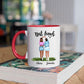 Beste Vriendinnen 2 Personen - Think I'm crazy? ♥ - Gepersonaliseerde mok voor Vriendin, Vriendinnen, Vrouw, Vriendschap, Zus, Zusje, BFF, Collega, Dochter