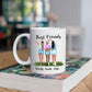 Best Friends 3 Personen - Beautiful Besties ♥ - Gepersonaliseerde mok voor Vriendin, Vriendinnen, Vrouw, Vriendschap, Zus, Zusje, BFF, Collega, Dochter
