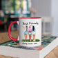 Best Friends 3 Personen - Beautiful Besties ♥ - Gepersonaliseerde mok voor Vriendin, Vriendinnen, Vrouw, Vriendschap, Zus, Zusje, BFF, Collega, Dochter