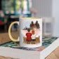 Koppel in het Bos - Schatje ♥ - Gepersonaliseerde mok voor Partner, Vriend, Vriendin, Vrouw, Man, Jubileum
