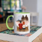 Koppel in het Bos - Schatje ♥ - Gepersonaliseerde mok voor Partner, Vriend, Vriendin, Vrouw, Man, Jubileum