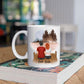 Koppel in het Bos - Schatje ♥ - Gepersonaliseerde mok voor Partner, Vriend, Vriendin, Vrouw, Man, Jubileum