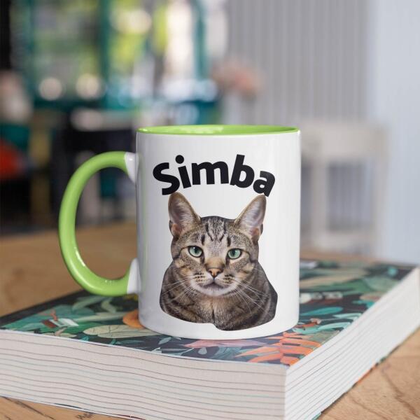 Mijn Kat met Naam ♥ - Gepersonaliseerde mok voor Kattenmama, Kattenpapa, Kattenouders, Katteneigenaar, Kattenbaasjes, Partner, Vriend, Vriendin, Vrouw, Man, Kitten