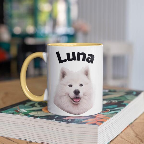Mijn Hond met Naam ♥ - Gepersonaliseerde mok voor Hondenmama, Hondenpapa, Hondenouders, Hondeneigenaar, Hondenbaasjes, Partner, Vriend, Vriendin, Vrouw, Man, Puppy