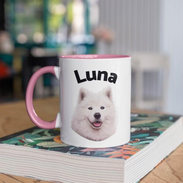 Mijn Hond met Naam ♥ - Gepersonaliseerde mok voor Hondenmama, Hondenpapa, Hondenouders, Hondeneigenaar, Hondenbaasjes, Partner, Vriend, Vriendin, Vrouw, Man, Puppy