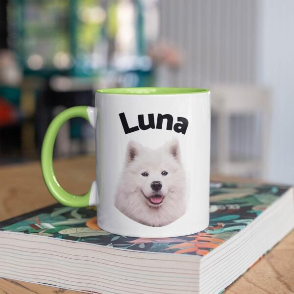 Mijn Hond met Naam ♥ - Gepersonaliseerde mok voor Hondenmama, Hondenpapa, Hondenouders, Hondeneigenaar, Hondenbaasjes, Partner, Vriend, Vriendin, Vrouw, Man, Puppy