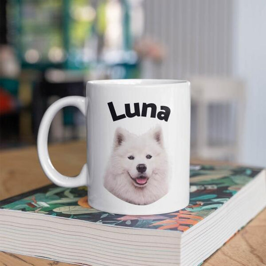 Mijn Hond met Naam ♥ - Gepersonaliseerde mok voor Hondenmama, Hondenpapa, Hondenouders, Hondeneigenaar, Hondenbaasjes, Partner, Vriend, Vriendin, Vrouw, Man, Puppy