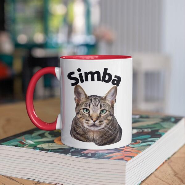 Mijn Kat met Naam ♥ - Gepersonaliseerde mok voor Kattenmama, Kattenpapa, Kattenouders, Katteneigenaar, Kattenbaasjes, Partner, Vriend, Vriendin, Vrouw, Man, Kitten