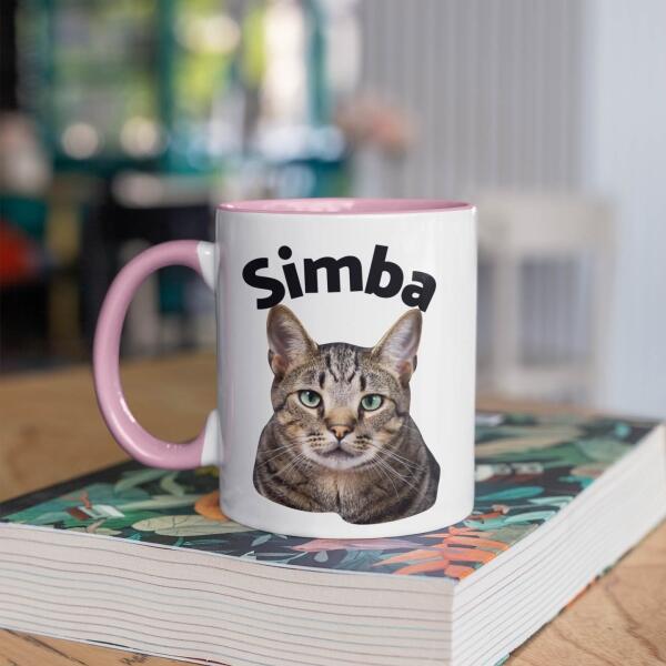 Mijn Kat met Naam ♥ - Gepersonaliseerde mok voor Kattenmama, Kattenpapa, Kattenouders, Katteneigenaar, Kattenbaasjes, Partner, Vriend, Vriendin, Vrouw, Man, Kitten