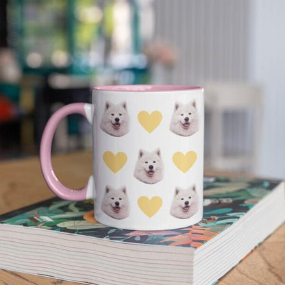 Mijn Hond met Hartjes ♥ - Gepersonaliseerde mok voor Hondenmama, Hondenpapa, Hondenouders, Hondeneigenaar, Hondenbaasjes, Partner, Vriend, Vriendin, Vrouw, Man, Puppy