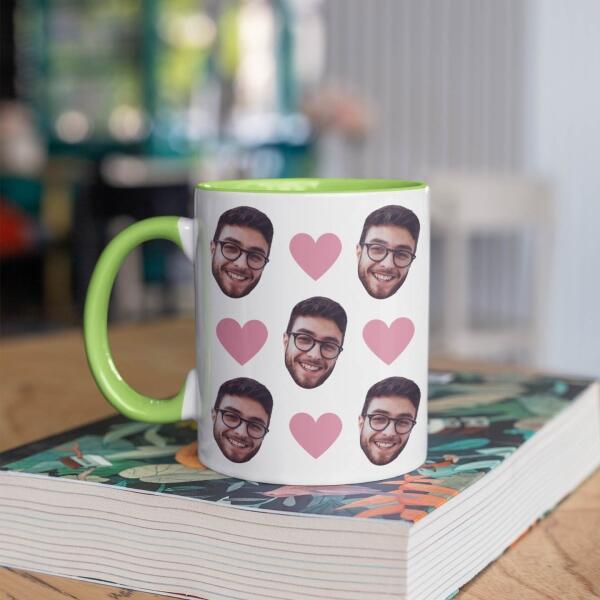 Mijn Favoriete Persoon met Hartjes ♥ - Gepersonaliseerde mok voor Partner, Vriend, Vriendin, Vrouw, Man, Jubileum, Gezin, Vader, Moeder, Dochter, Zoon, Kinderen, Familie, Kind, Dochters, Zoons