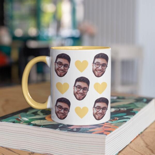 Mijn Favoriete Persoon met Hartjes ♥ - Gepersonaliseerde mok voor Partner, Vriend, Vriendin, Vrouw, Man, Jubileum, Gezin, Vader, Moeder, Dochter, Zoon, Kinderen, Familie, Kind, Dochters, Zoons