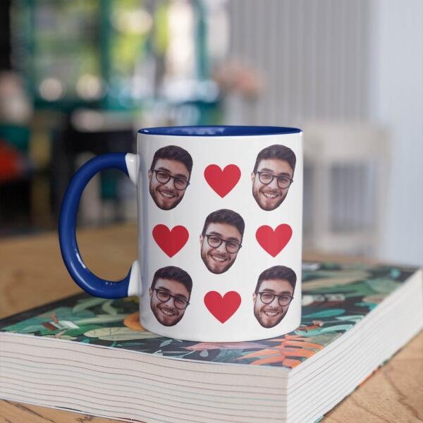 Mijn Favoriete Persoon met Hartjes ♥ - Gepersonaliseerde mok voor Partner, Vriend, Vriendin, Vrouw, Man, Jubileum, Gezin, Vader, Moeder, Dochter, Zoon, Kinderen, Familie, Kind, Dochters, Zoons