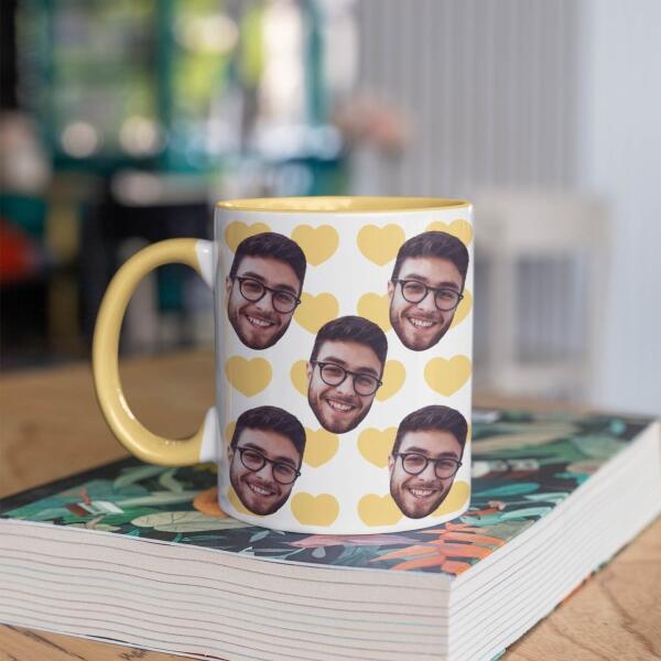 Mijn Favoriete Persoon met Veel Hartjes ♥ - Gepersonaliseerde mok voor Partner, Vriend, Vriendin, Vrouw, Man, Jubileum, Gezin, Vader, Moeder, Dochter, Zoon, Kinderen, Familie, Kind, Dochters, Zoons