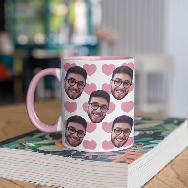 Mijn Favoriete Persoon met Veel Hartjes ♥ - Gepersonaliseerde mok voor Partner, Vriend, Vriendin, Vrouw, Man, Jubileum, Gezin, Vader, Moeder, Dochter, Zoon, Kinderen, Familie, Kind, Dochters, Zoons