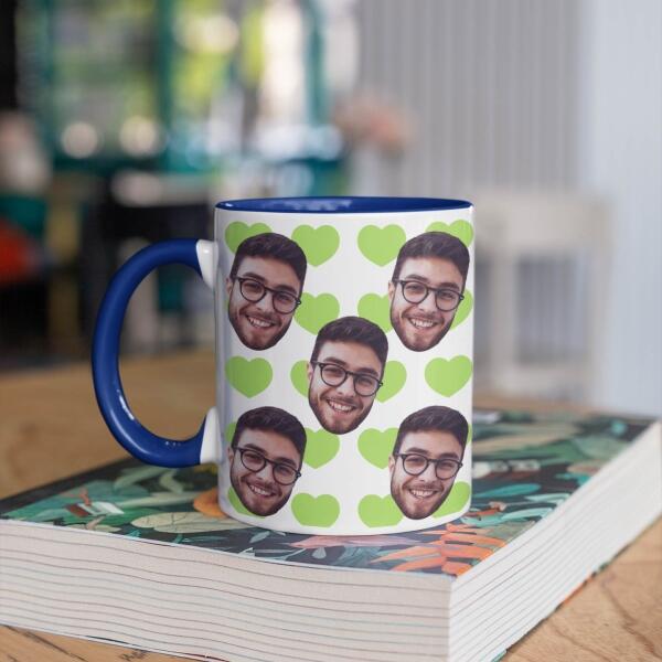 Mijn Favoriete Persoon met Veel Hartjes ♥ - Gepersonaliseerde mok voor Partner, Vriend, Vriendin, Vrouw, Man, Jubileum, Gezin, Vader, Moeder, Dochter, Zoon, Kinderen, Familie, Kind, Dochters, Zoons