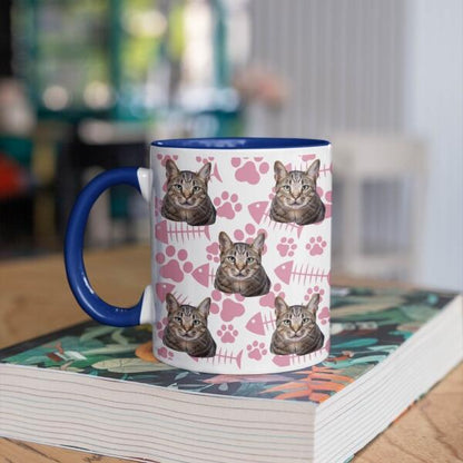 Mijn Favoriete Kat met Graten ♥ - Gepersonaliseerde mok voor Kattenmama, Kattenpapa, Kattenouders, Katteneigenaar, Kattenbaasjes, Partner, Vriend, Vriendin, Vrouw, Man, Kitten