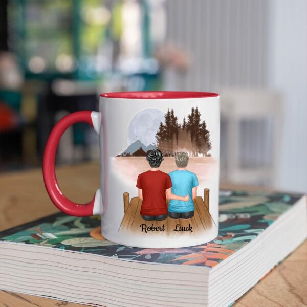 Koppel mannen LGBTQ+ - You are my person ♥
 -  Gepersonaliseerde mok voor Partner, Vriend, Man, Husband, Jubileum, Huwelijk